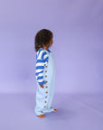 Organic Embroidery Posy Overalls