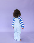 Organic Embroidery Posy Overalls