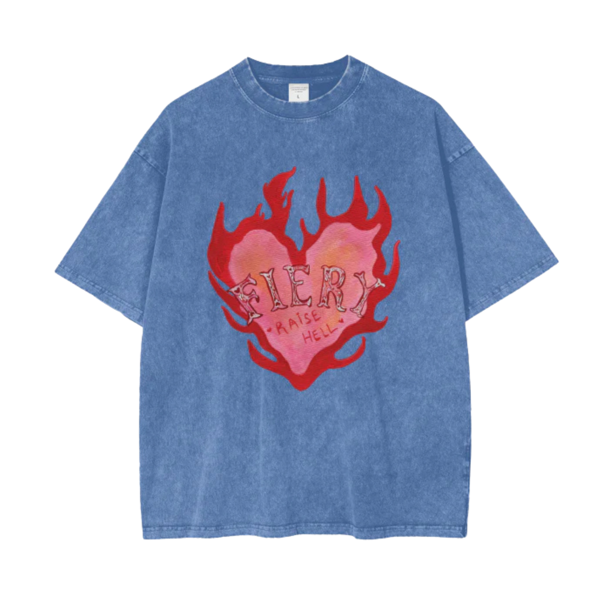 Fiery Tee Oversized