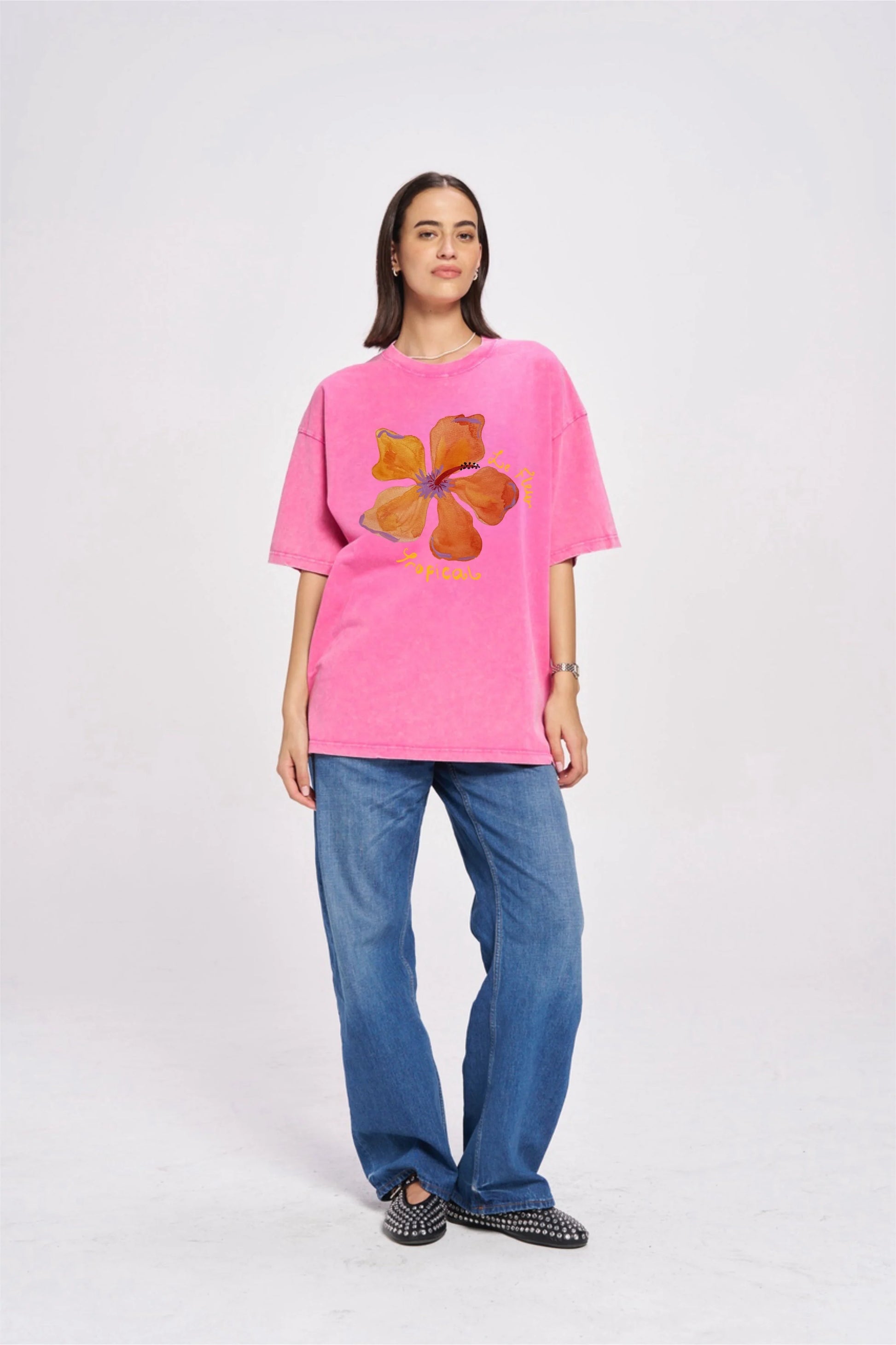 Le Fleur Tropical Oversize T-Shirt