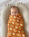 Baby swaddle - bamboo & cotton - Florence