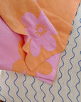 Wildflower - 100% cotton baby blanket