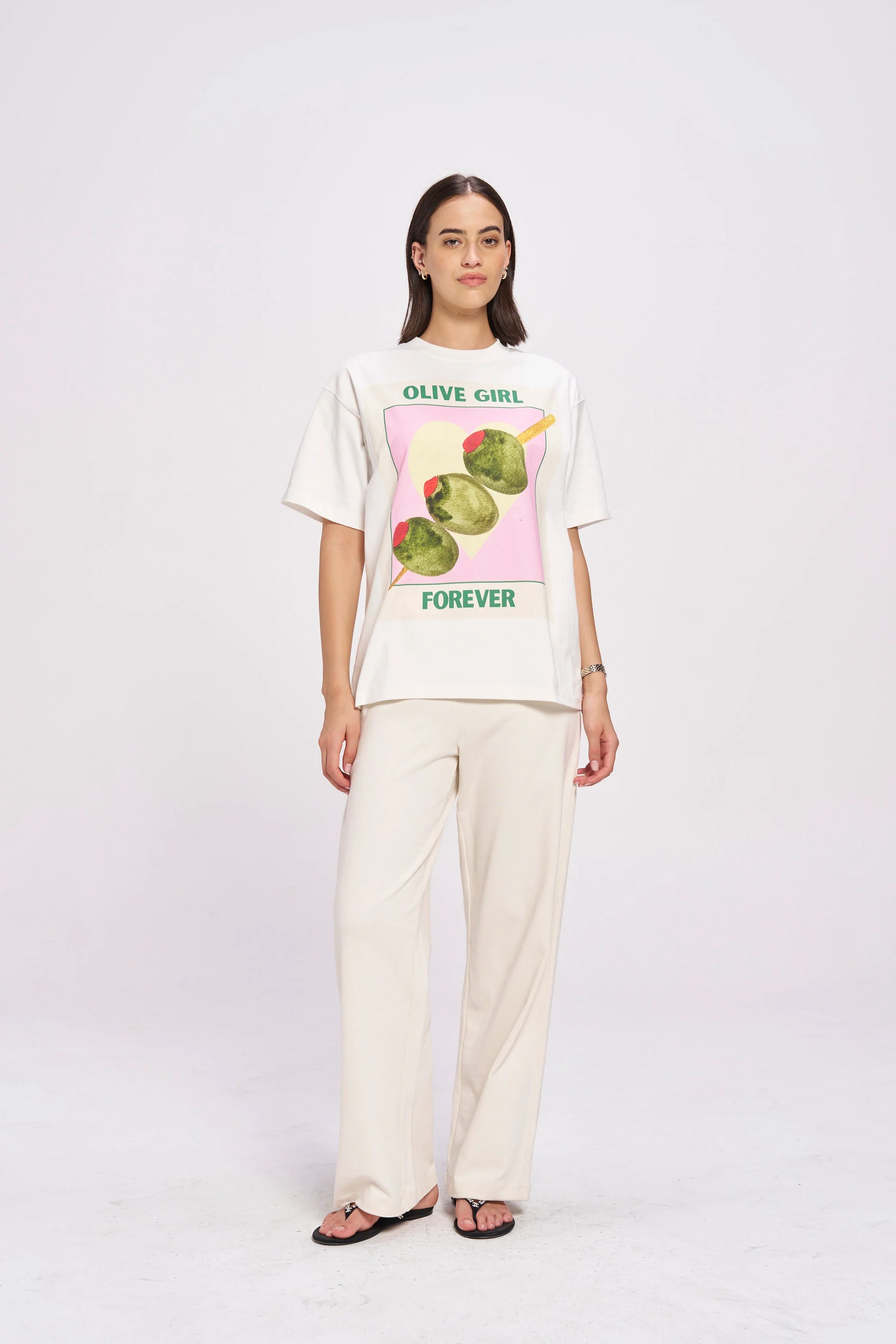 Olive Girl Oversized