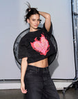 Fiery Tee Oversized