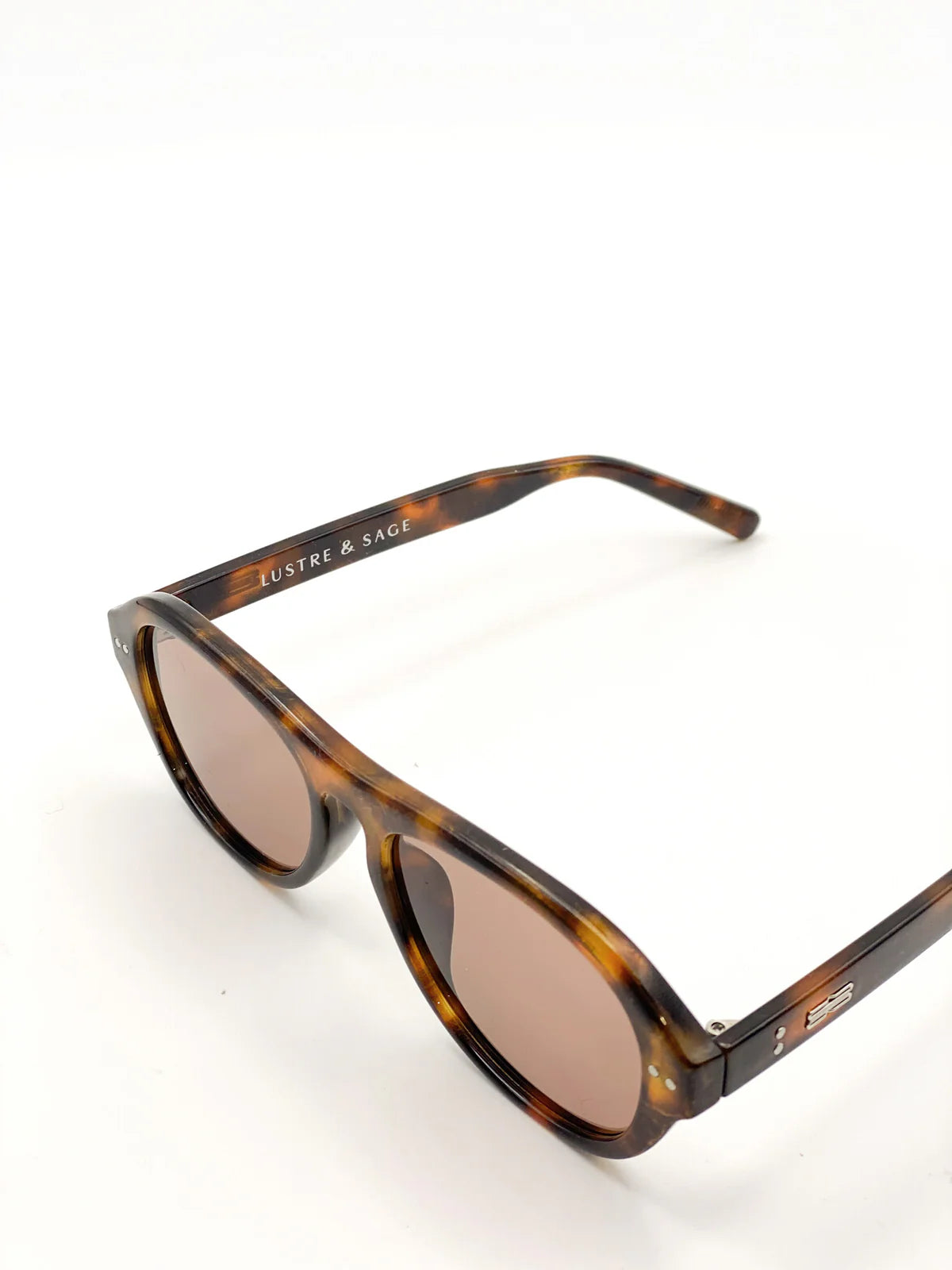 Blanc Round Frame Sunglasses – Dark