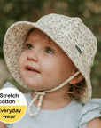 Toddler Bucket Sun Hat - Floral Charlotte