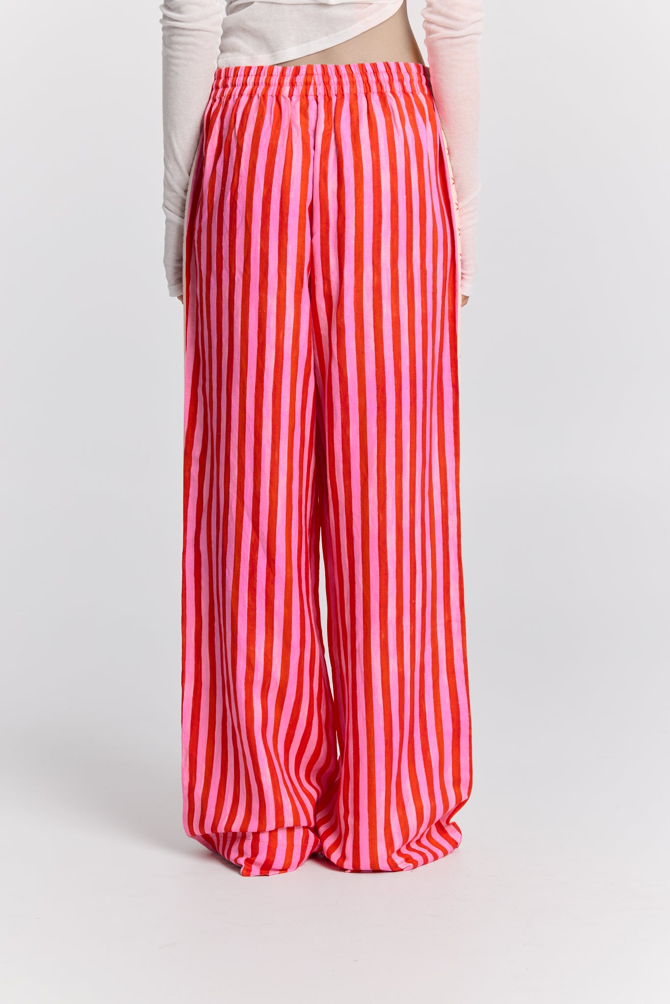Cherry Ripe Linen Pant