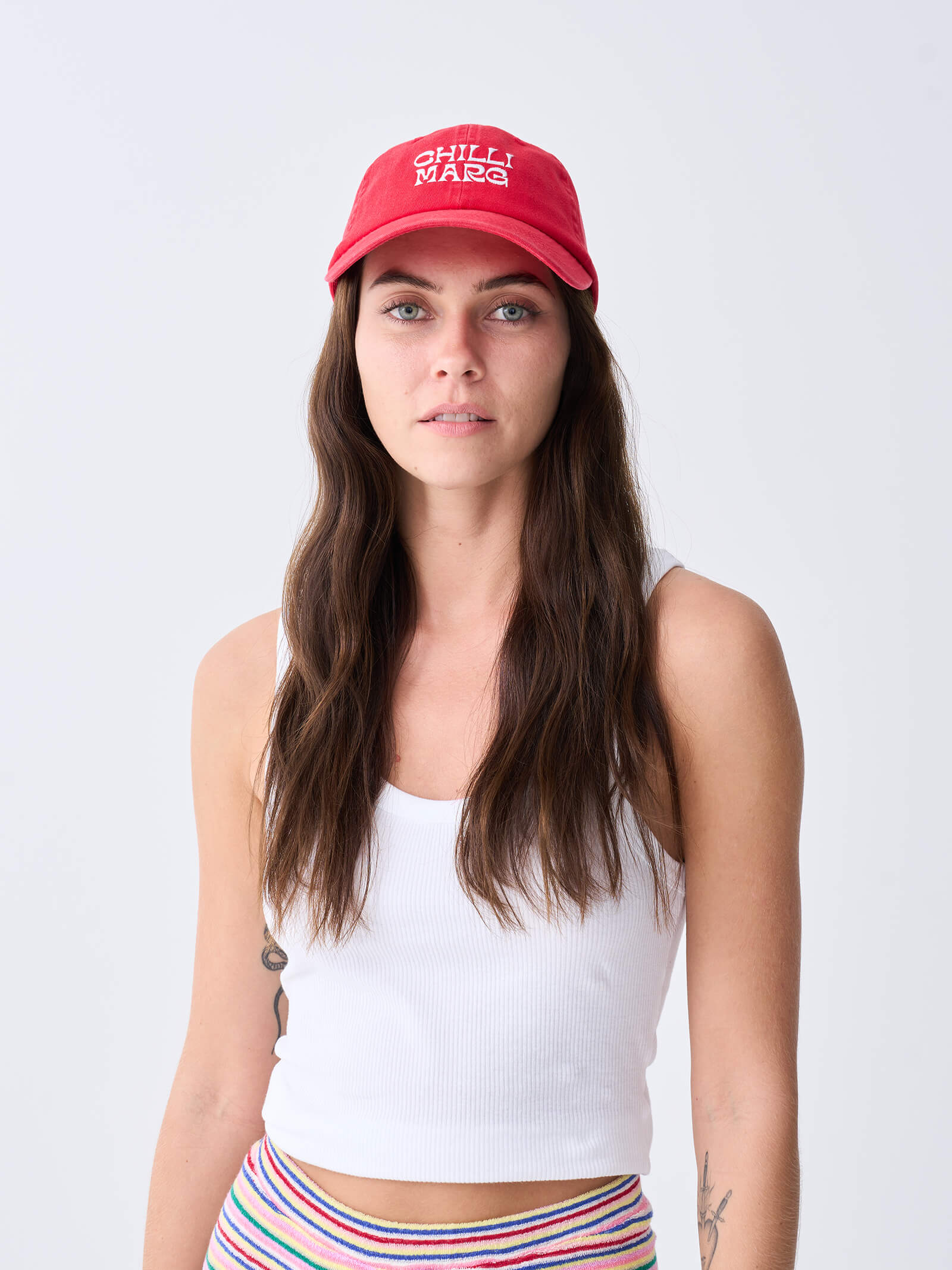 Chilli Marg Cap Red
