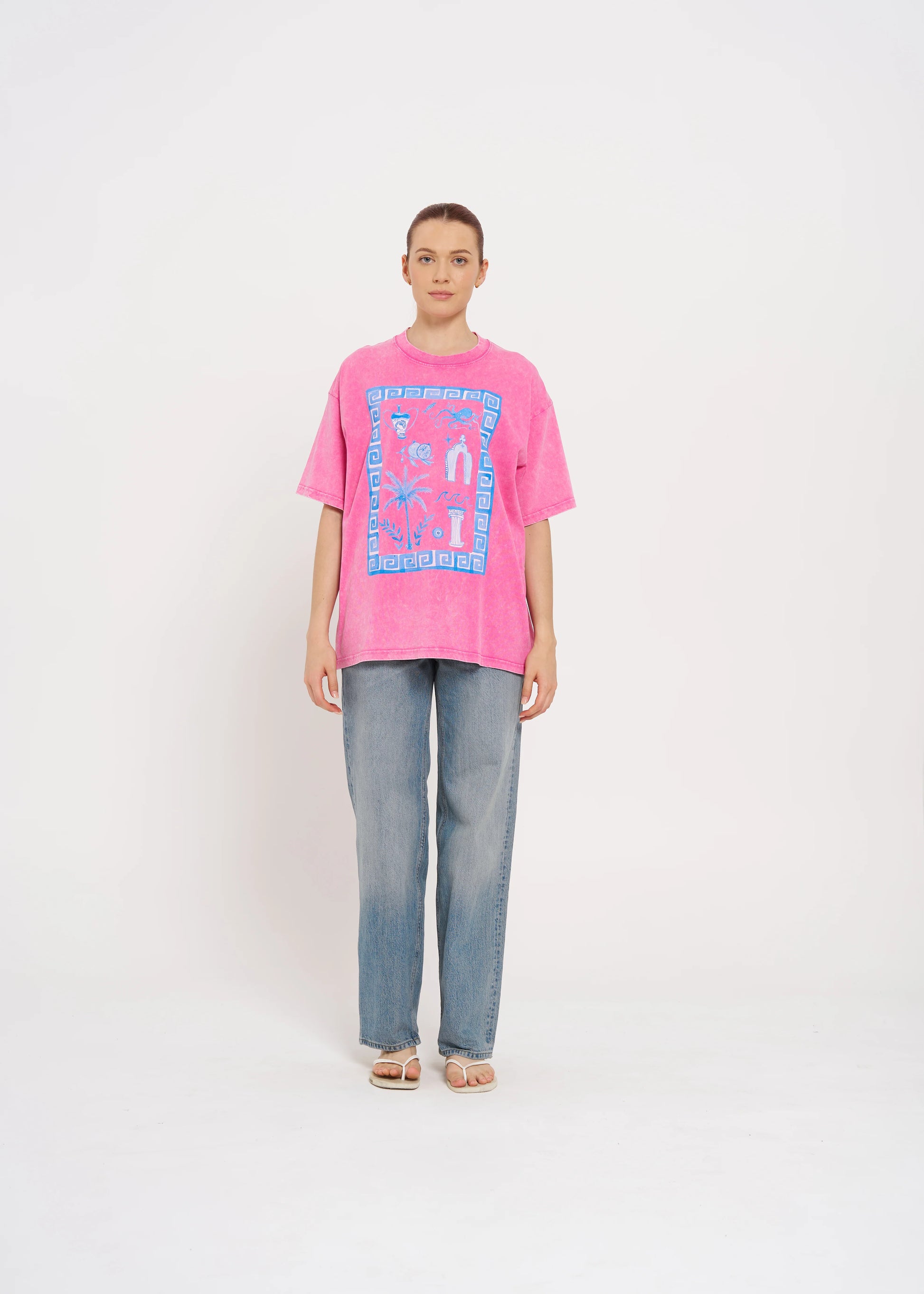 Greek Goddess Oversize Tee