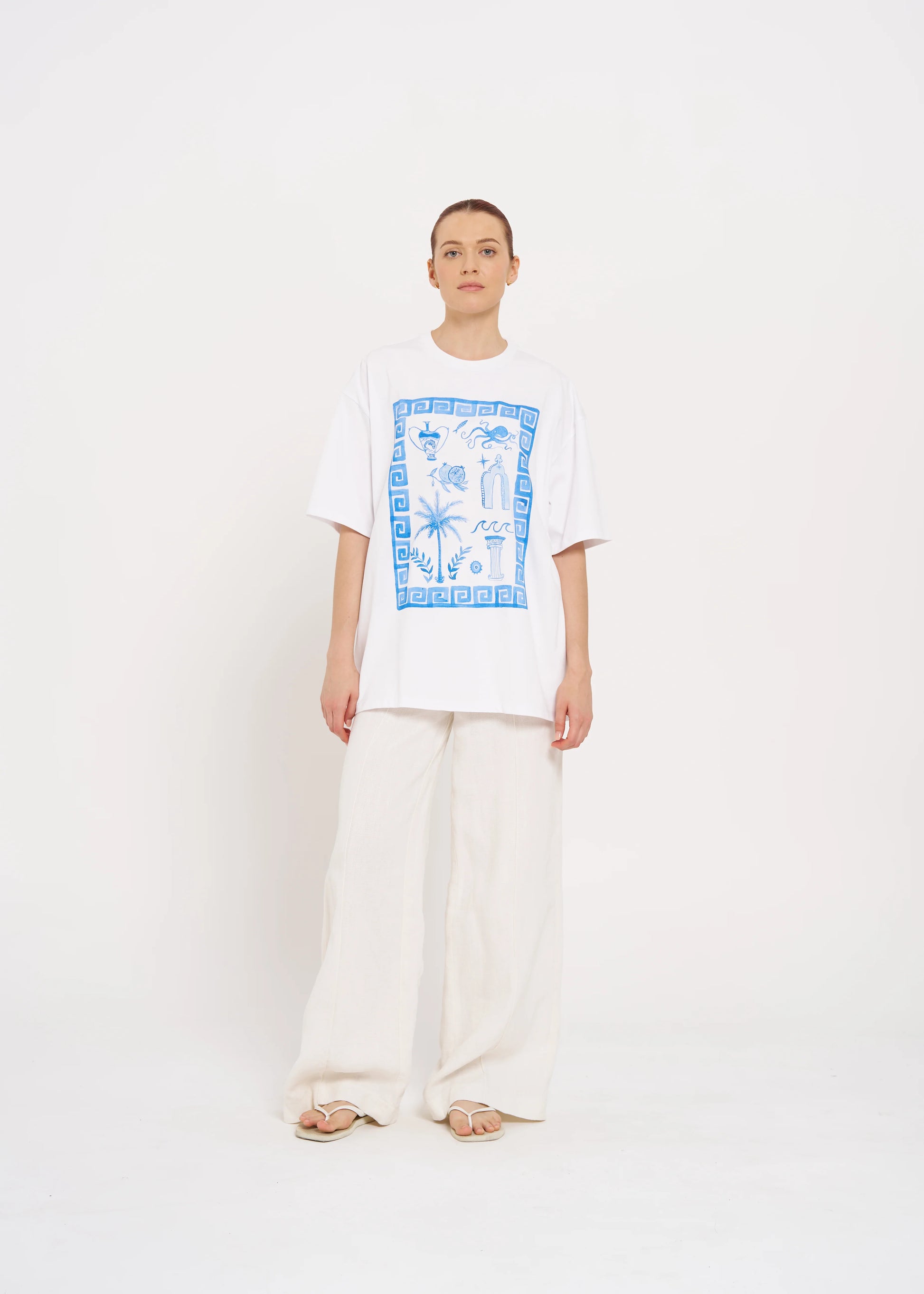 Greek Goddess Oversize Tee