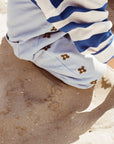 Organic Embroidery Posy Overalls
