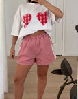 Gingham Boobies Oversize