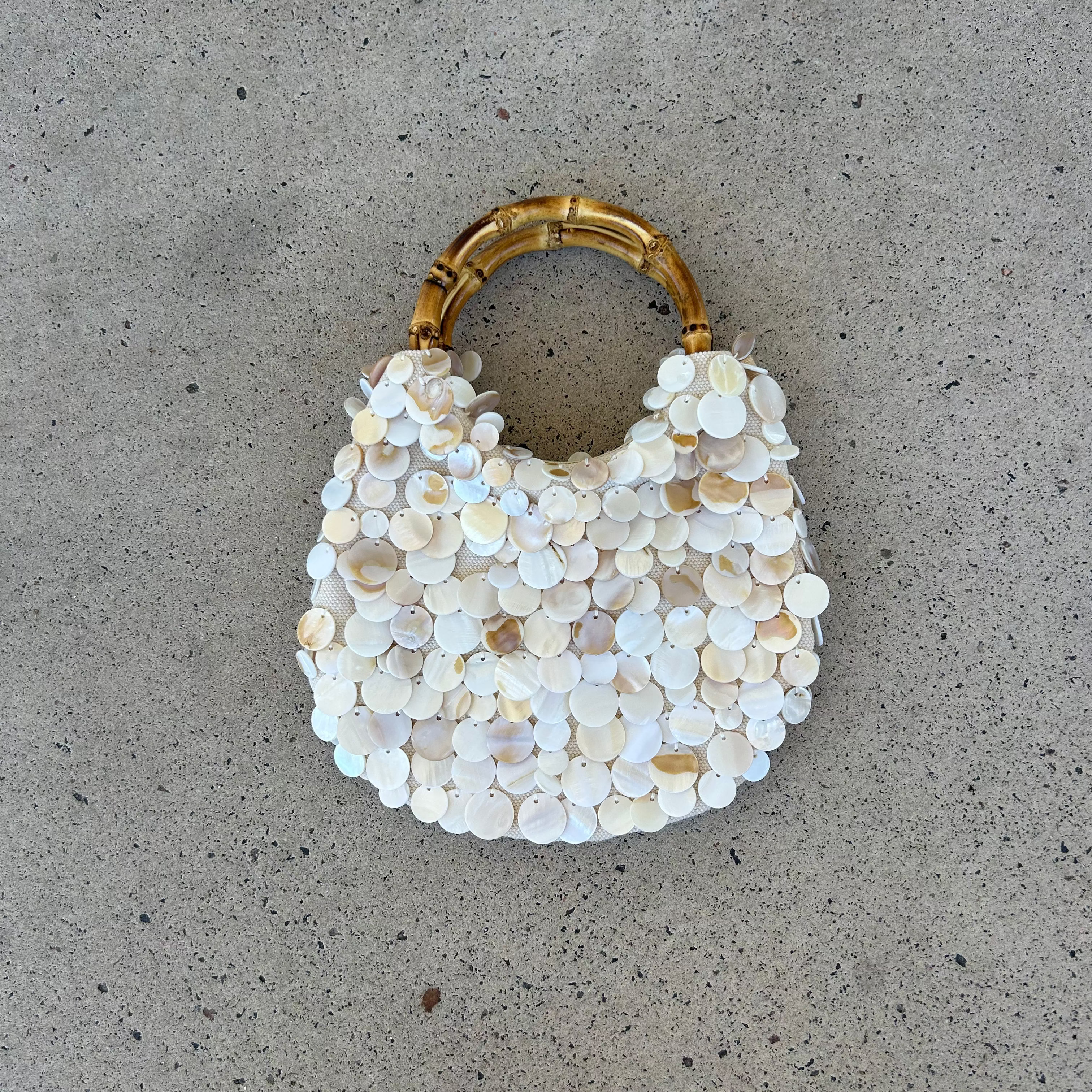 The Amalfi Pearl Bamboo Bag – Shrimps