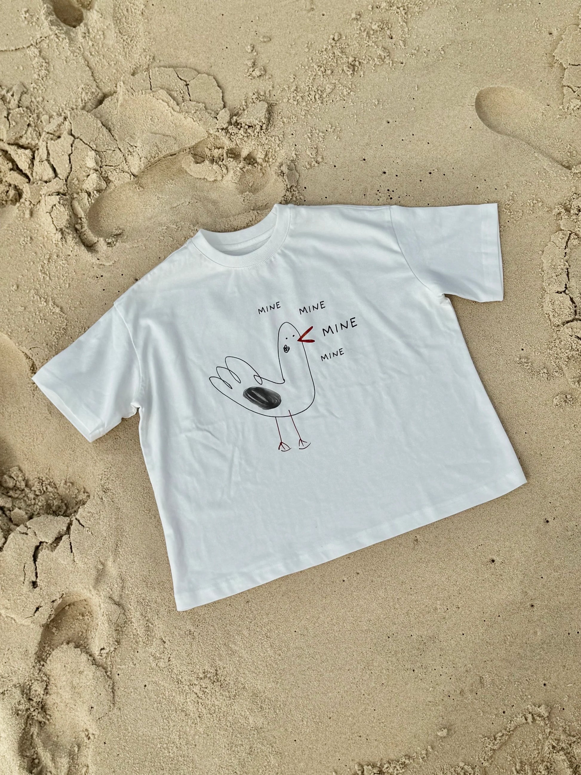 Seagull Oversized T-Shirt