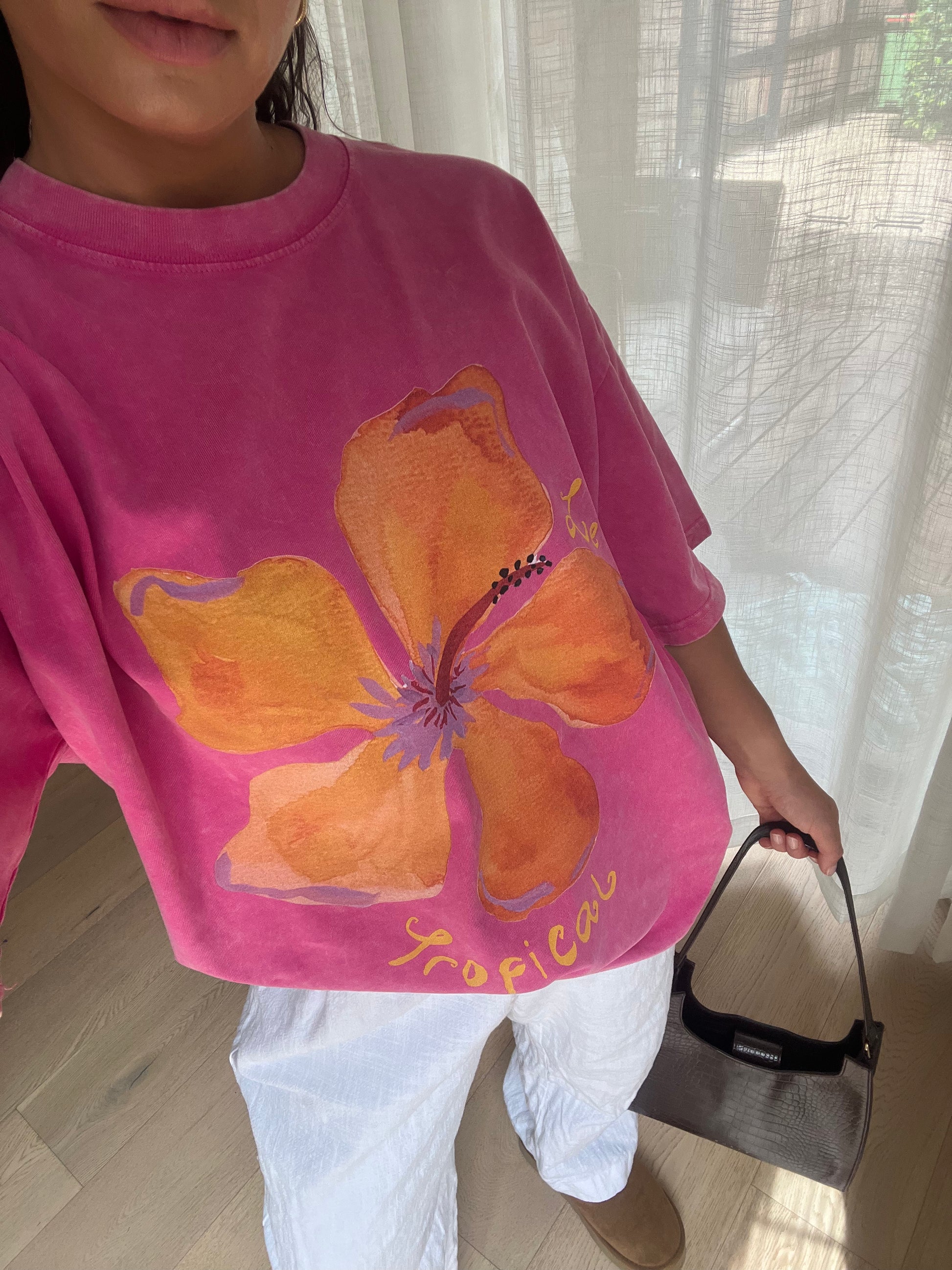 Le Fleur Tropical Oversize T-Shirt
