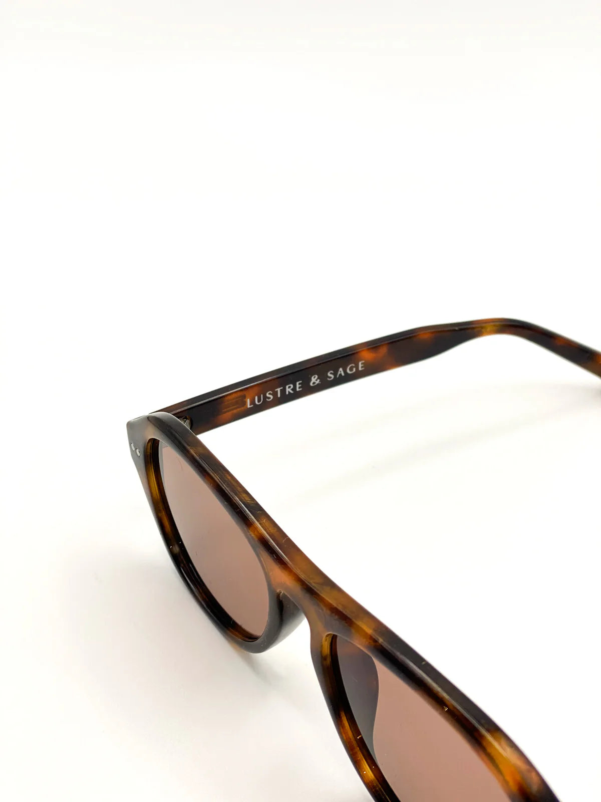 Blanc Round Frame Sunglasses – Dark