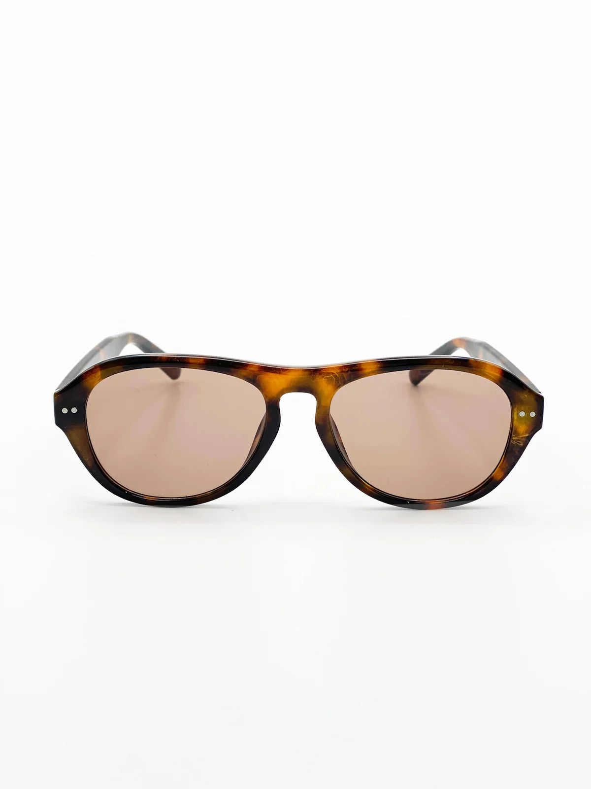 Blanc Round Frame Sunglasses – Dark