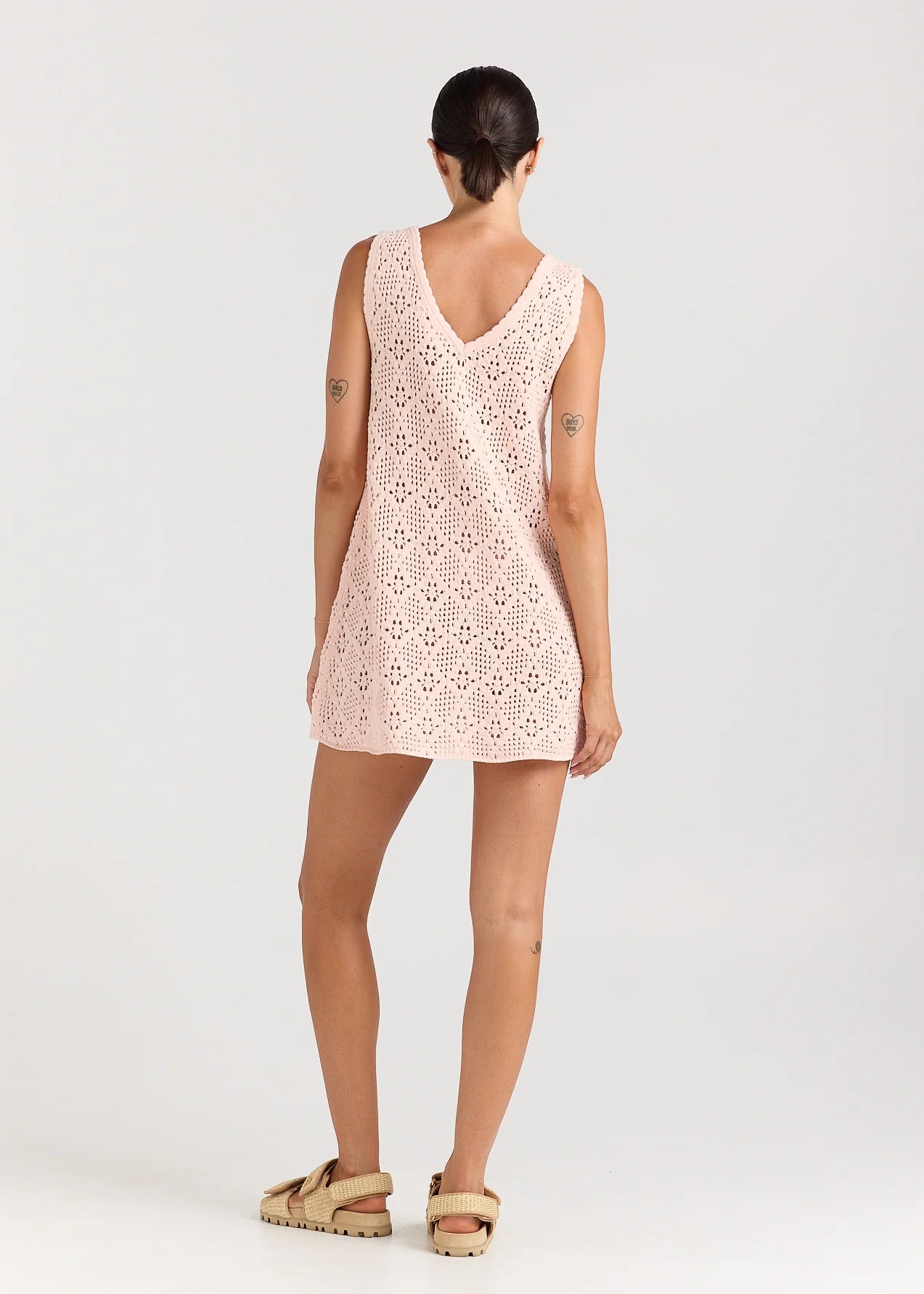 Messina Knit Dress - Peony