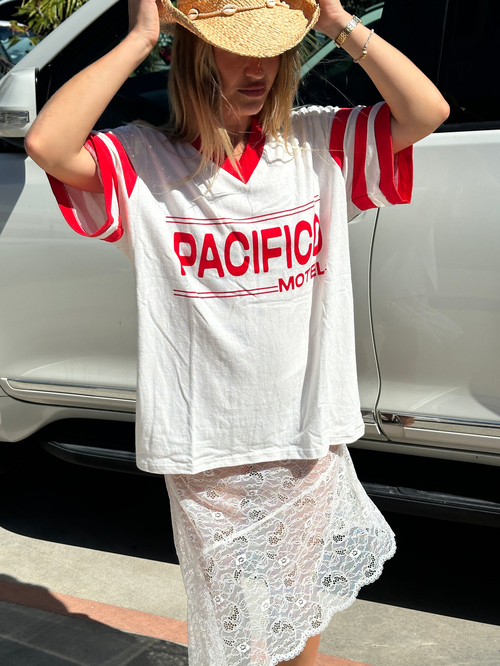 Vintage Hemp/Cotton Tee – Pacifico Print