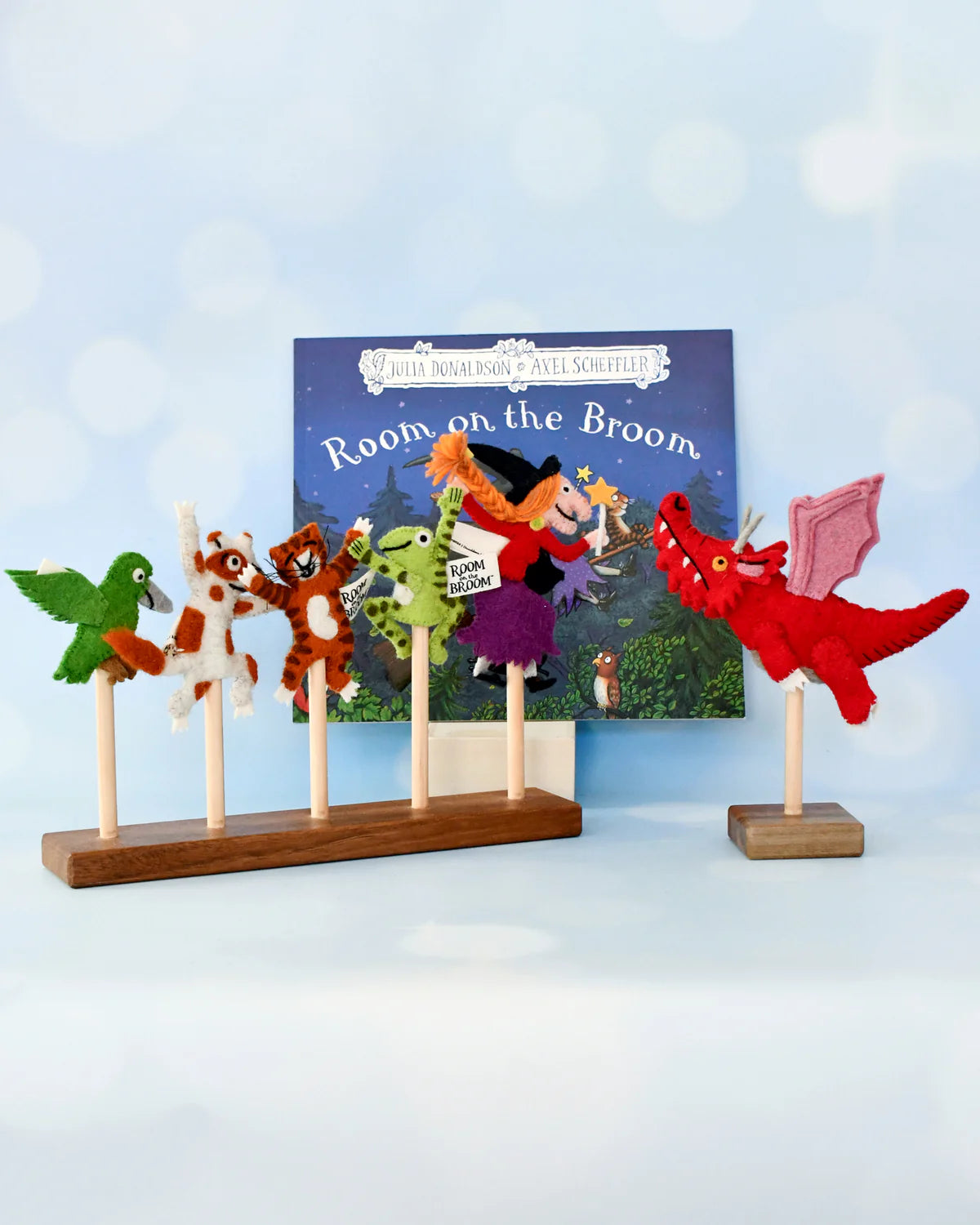 The Room On The Broom® Finger Puppets Set