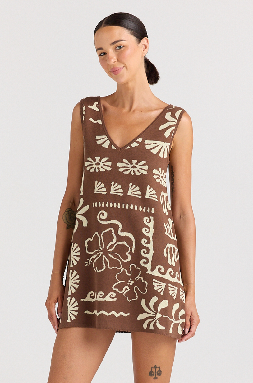 Jamaica Knit Dress - Coco