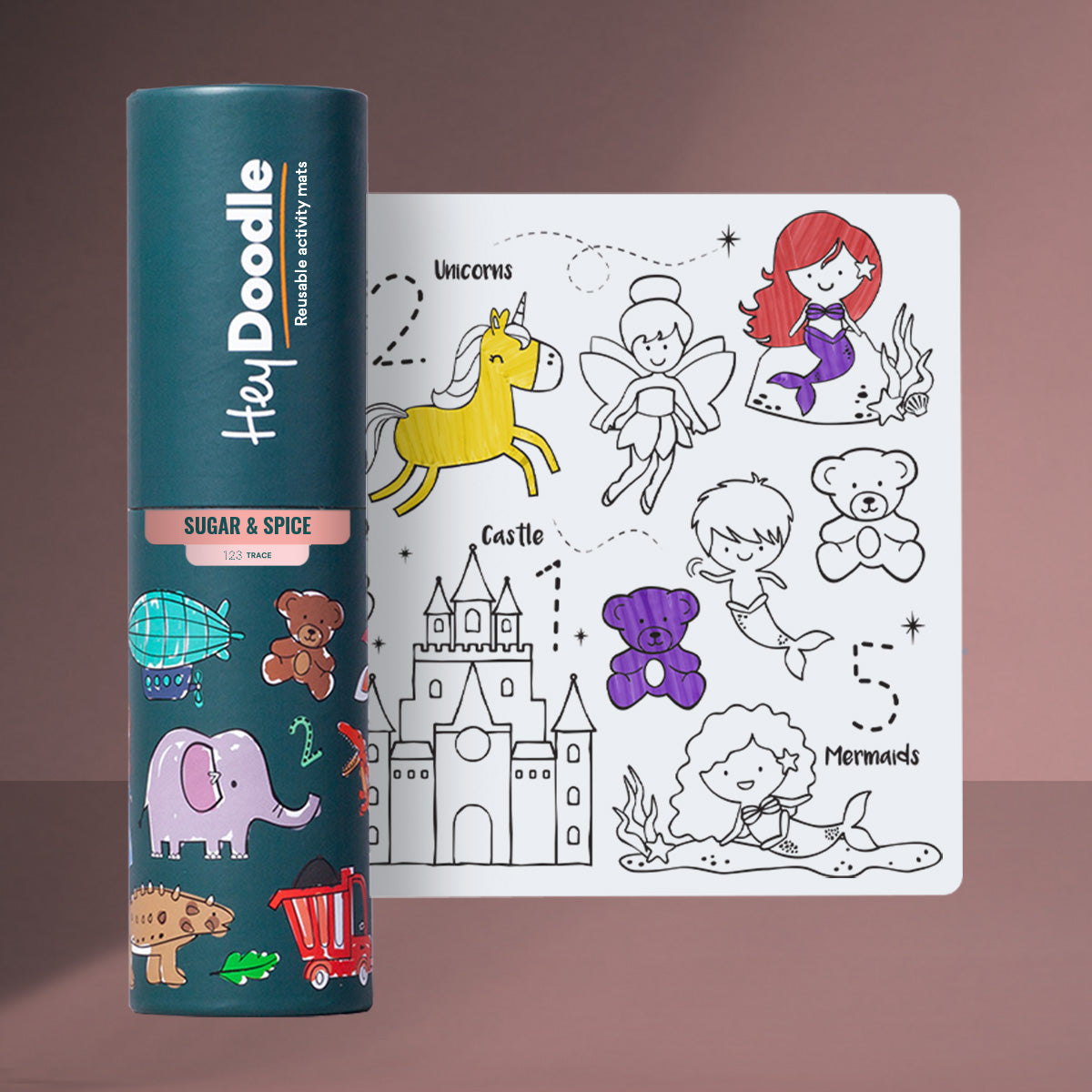 HeyDoodle Reusable Drawing Mini Mat