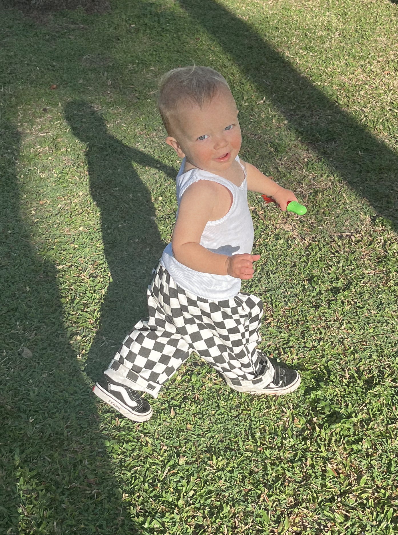 Checkerboard Pants