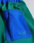 The Harry Pant Green with Blue