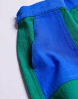 The Harry Pant Green with Blue