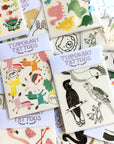Australiana Birds and Flora Temporary Tattoos