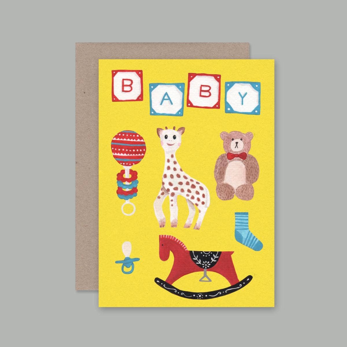 Baby Card Toy Blocks