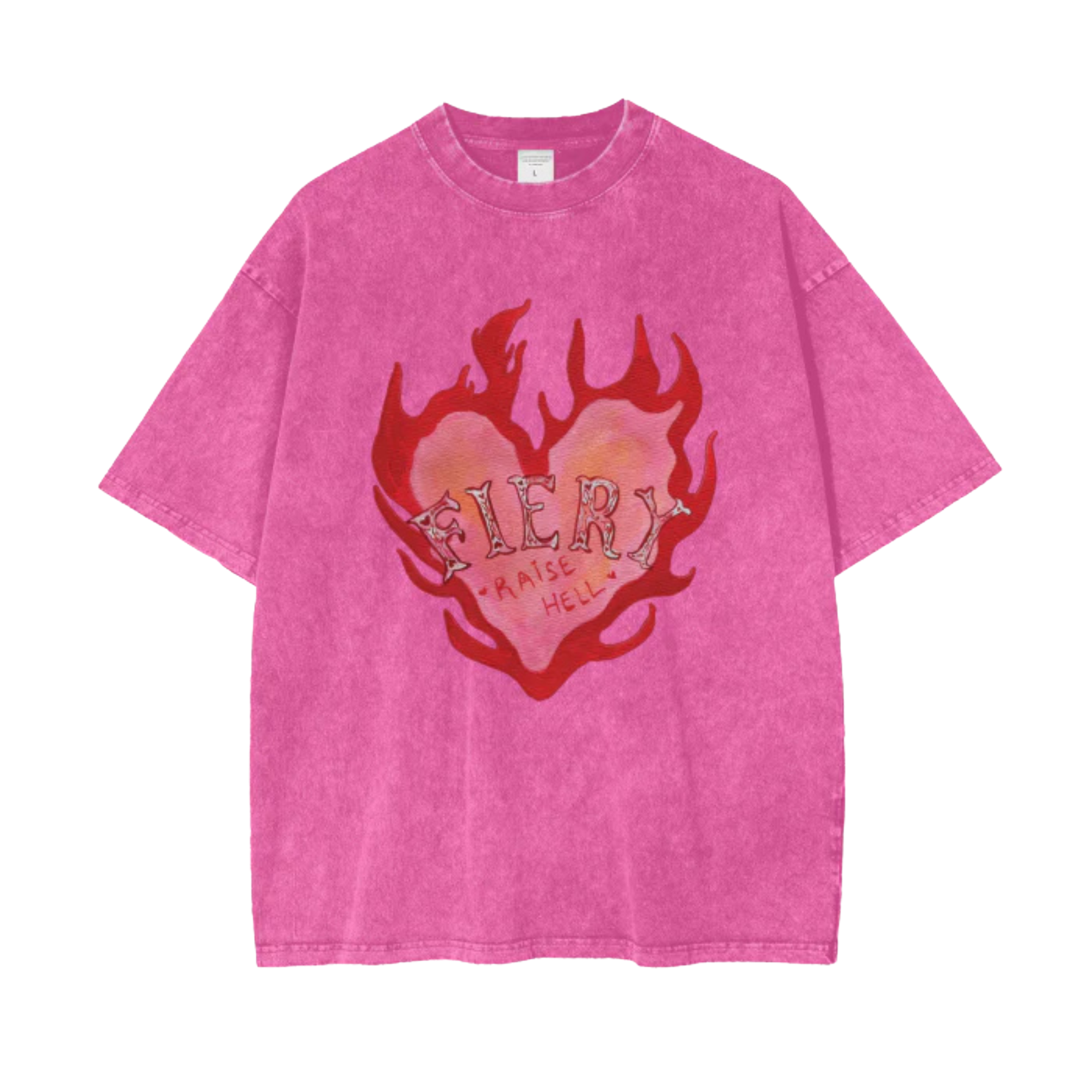 Fiery Tee Oversized