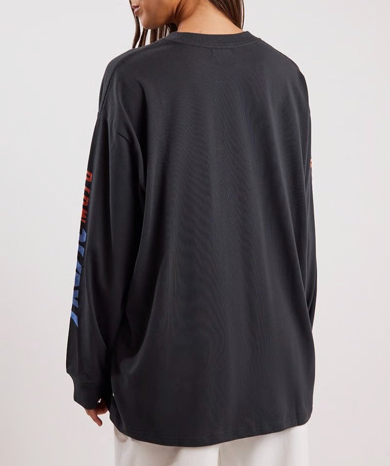Flaming Hibiscus Racing LS T-Shirt