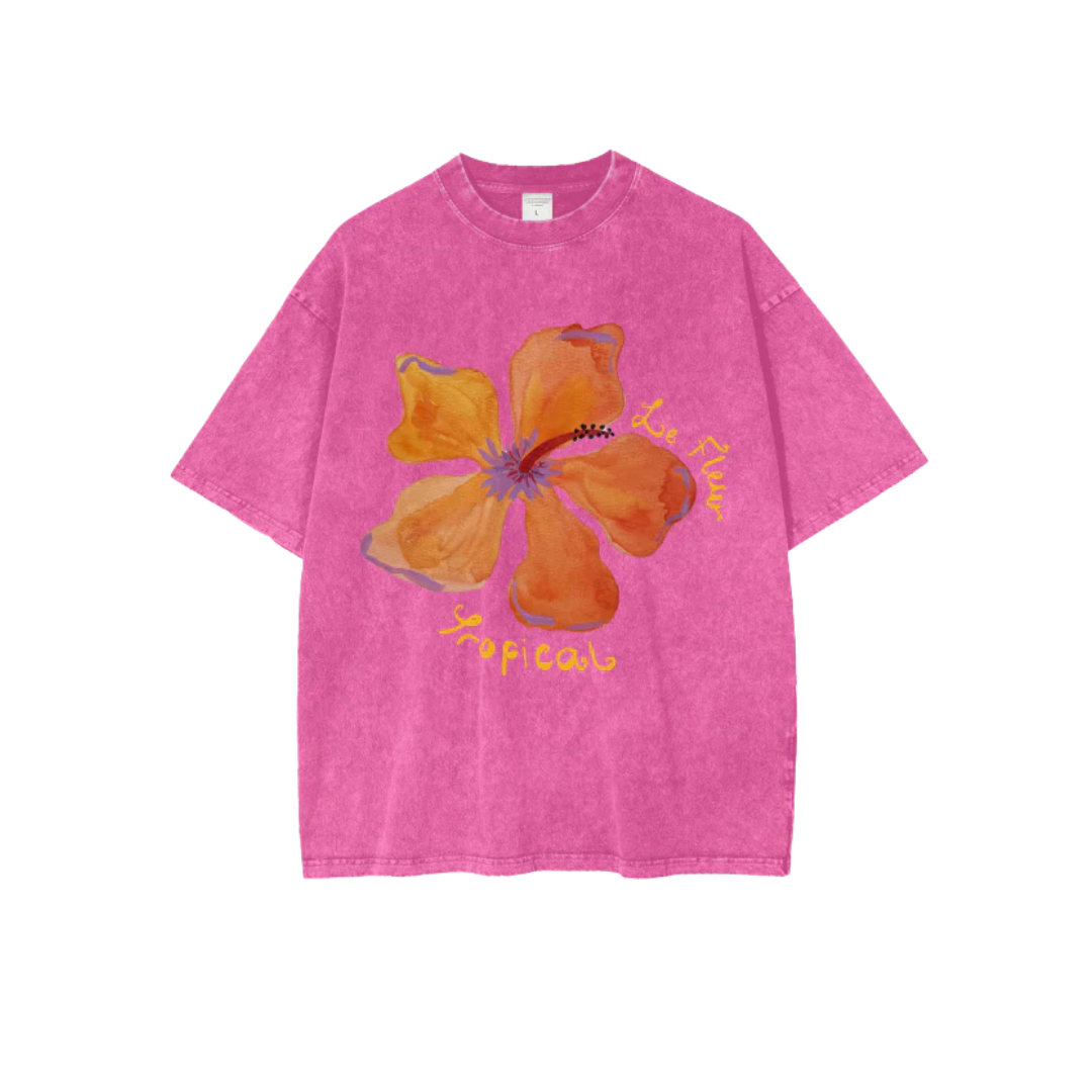 Le Fleur Tropical Oversize T-Shirt