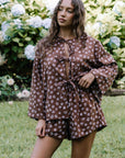 Belle Top | Fleur Mocha