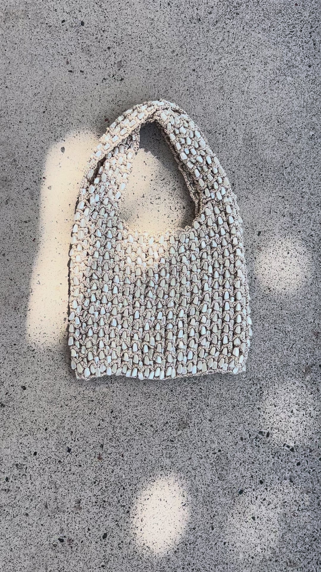 Sirena Pearl Beaded Bag