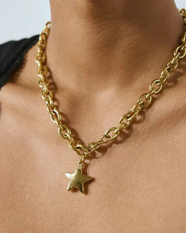 Star-Crossed Necklace – 18K Gold Plated