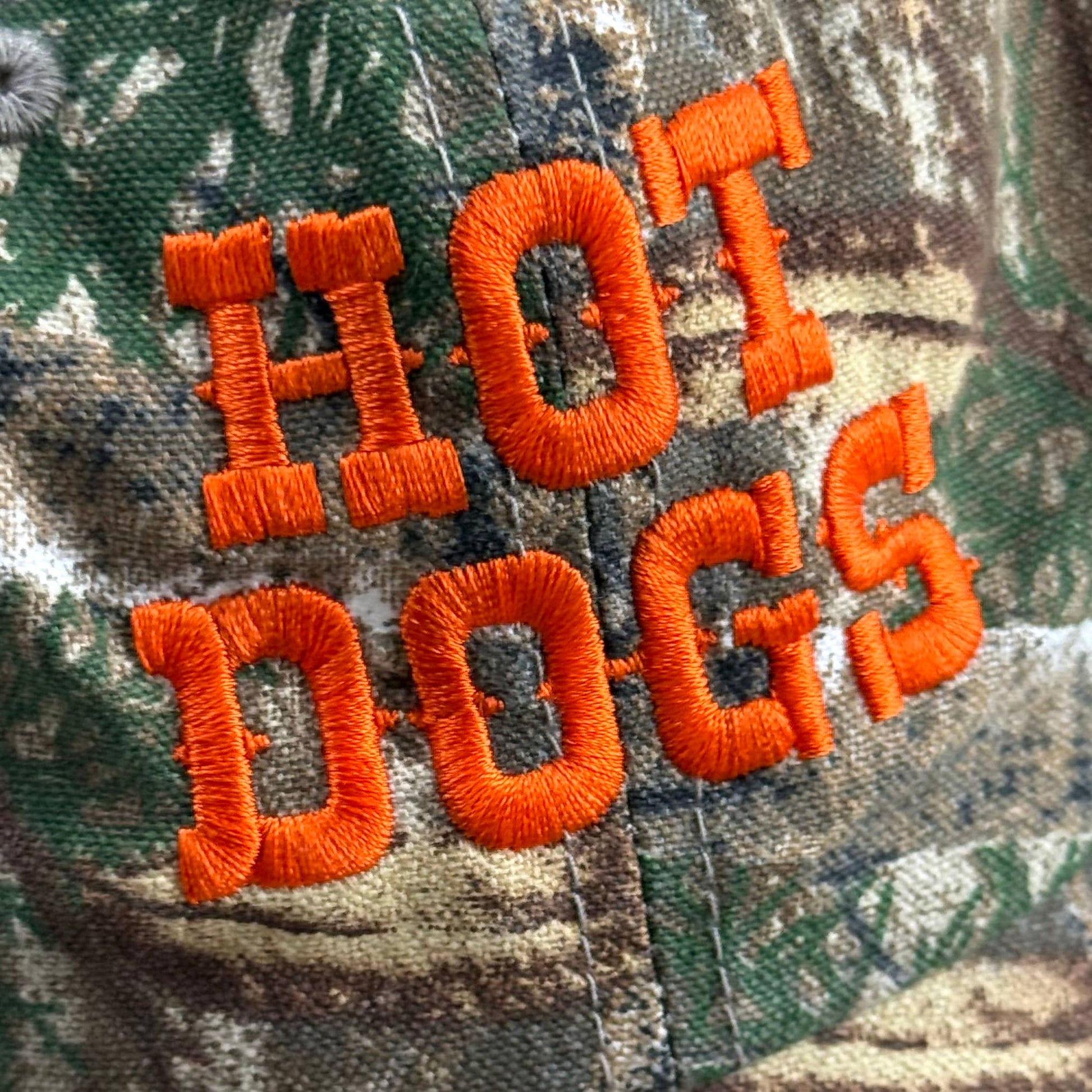 Hot Dogs Camo Cap