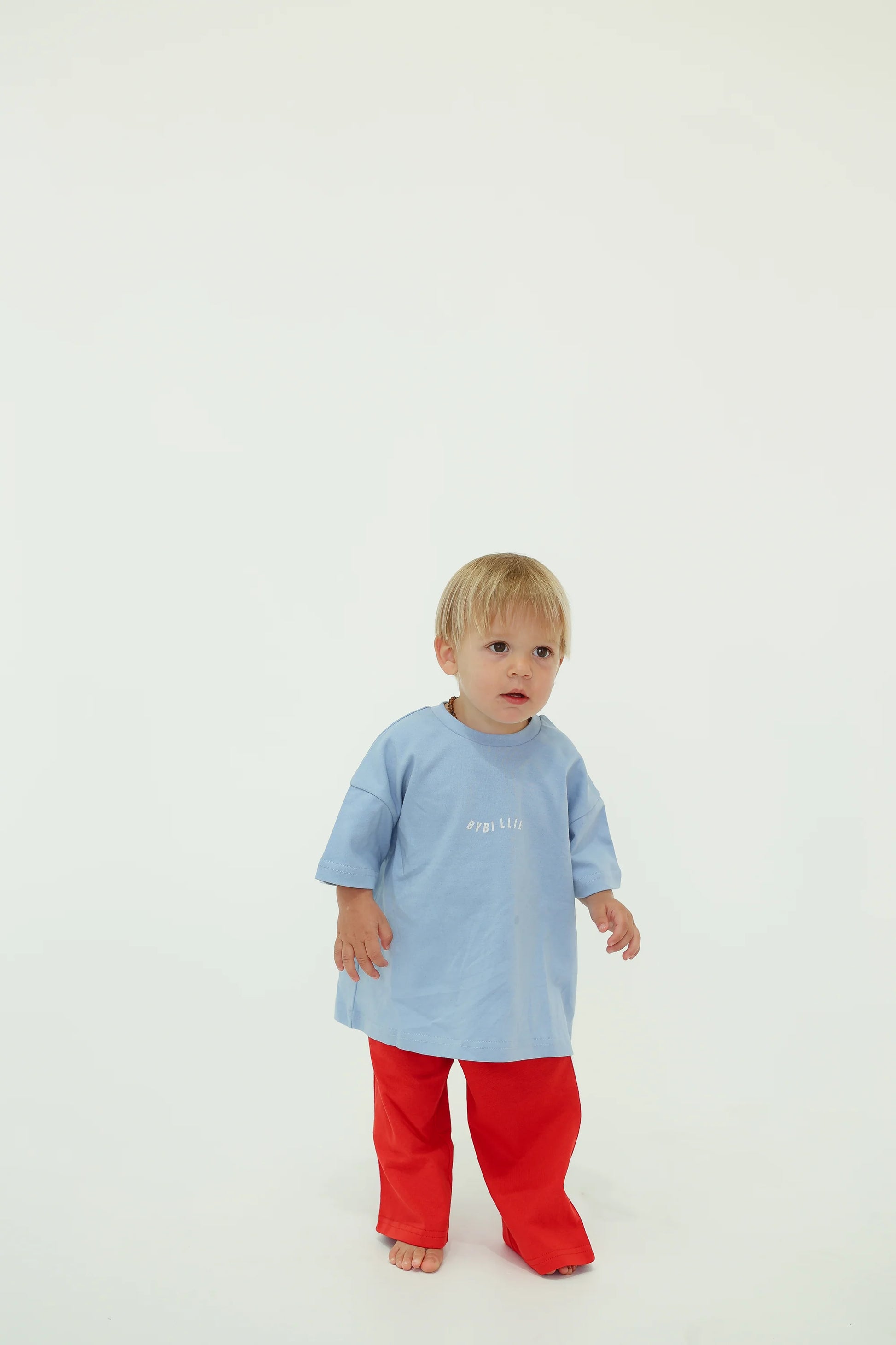 Organic Cotton Wave Tee – Blue