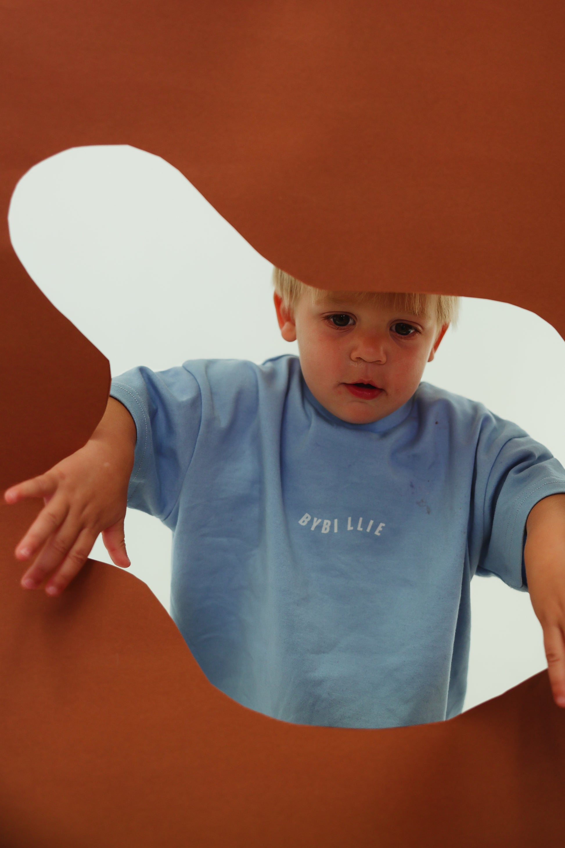 Organic Cotton Wave Tee – Blue