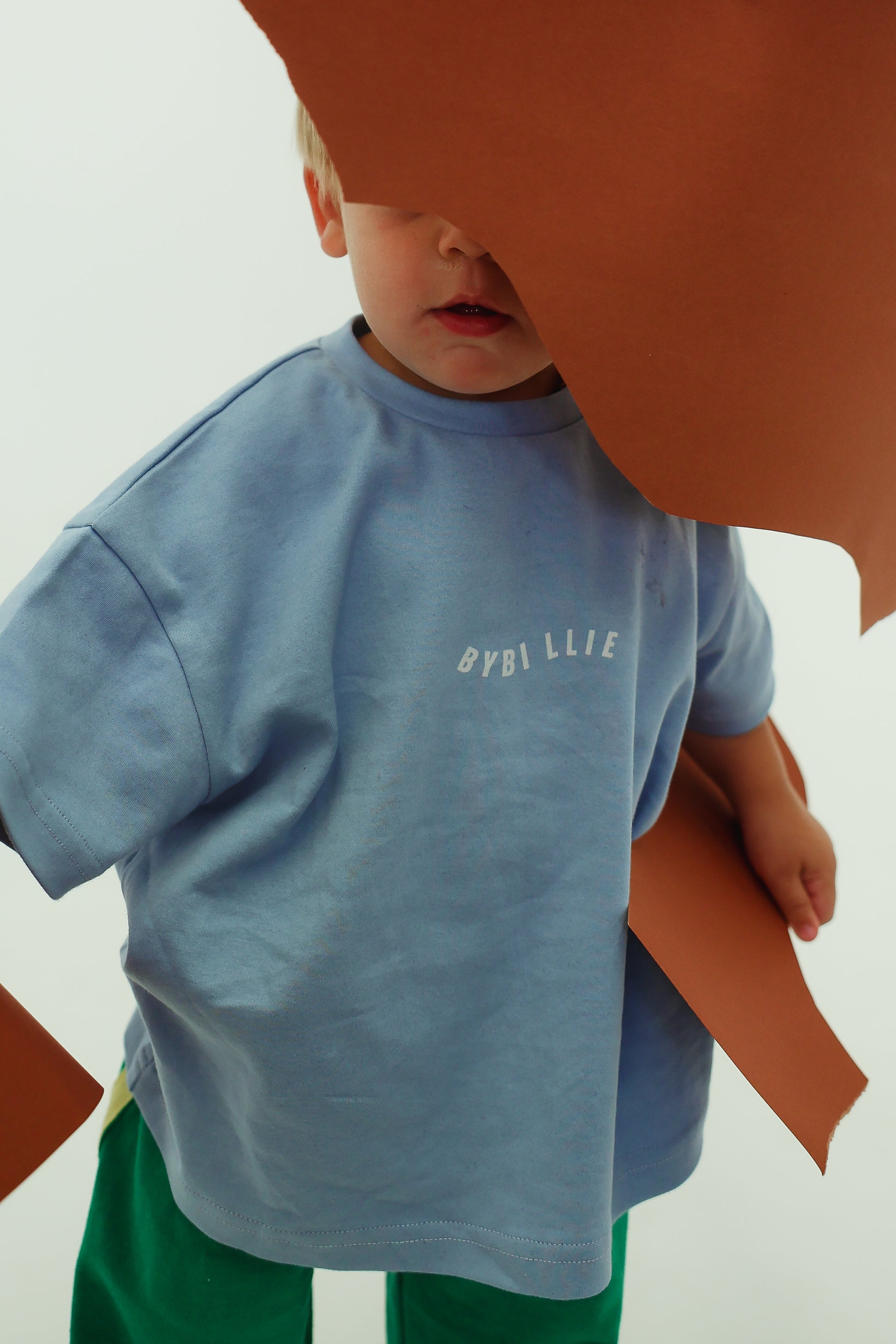 Organic Cotton Wave Tee – Blue