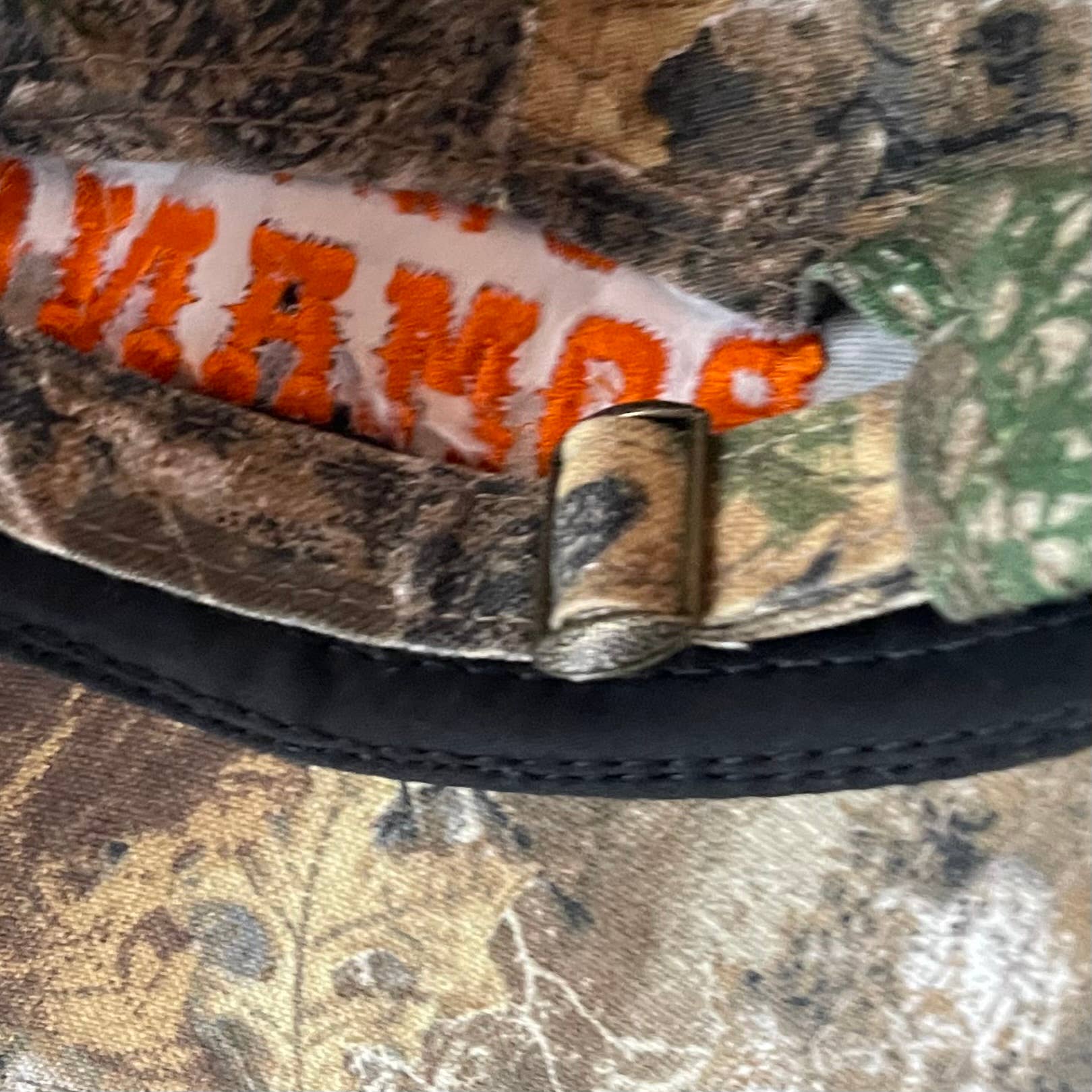 Cowboy Romance Camo Baseball Cap