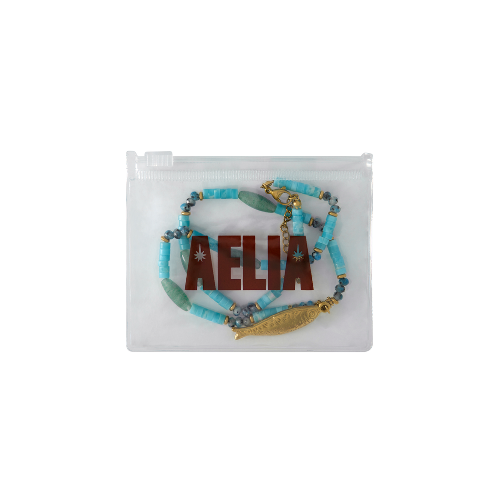 Sardina Gilded Bead Necklace