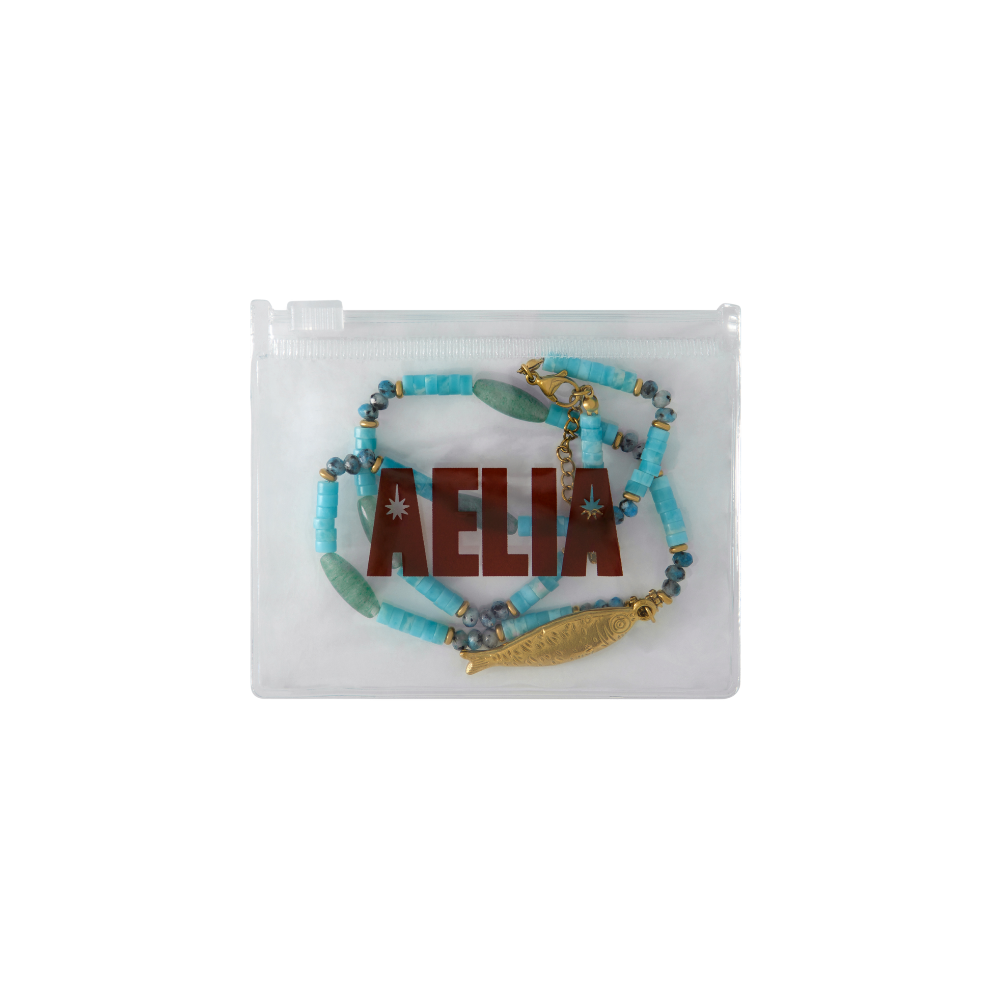 Sardina Gilded Bead Necklace