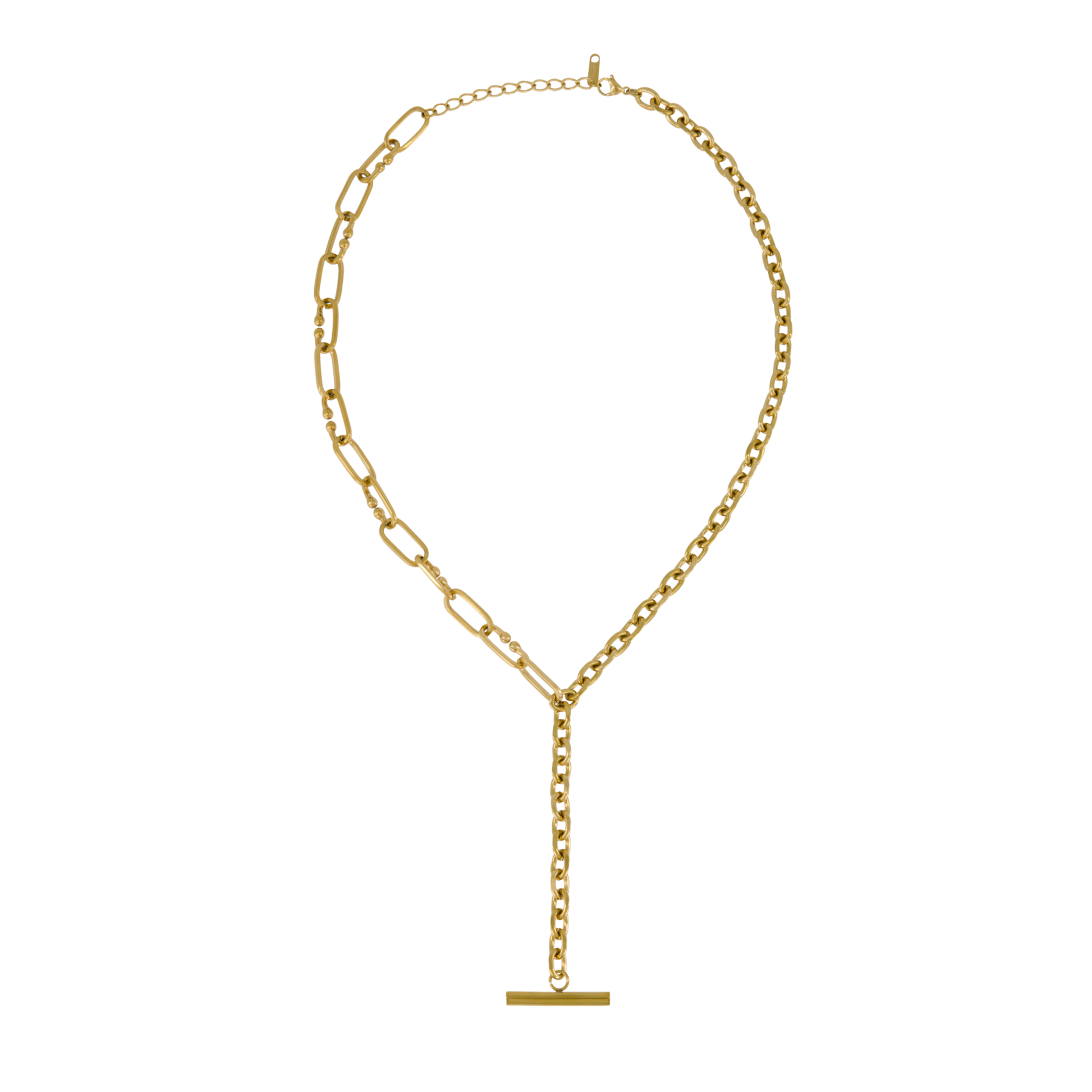 The Isla Drop Necklace 18k Gold Plated