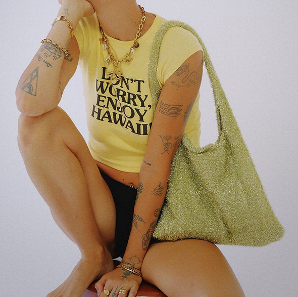 Beach Party Bag - gold