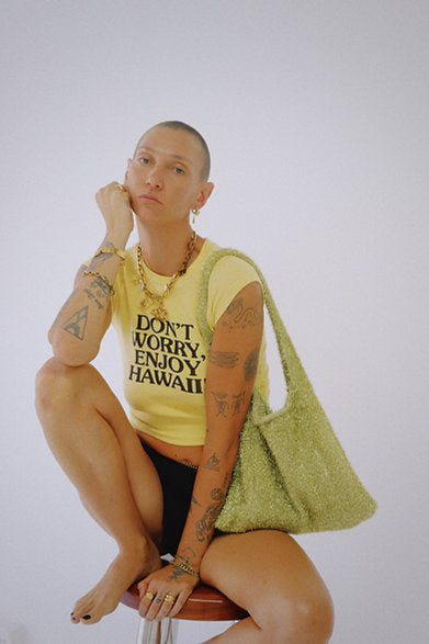 Beach Party Bag - gold