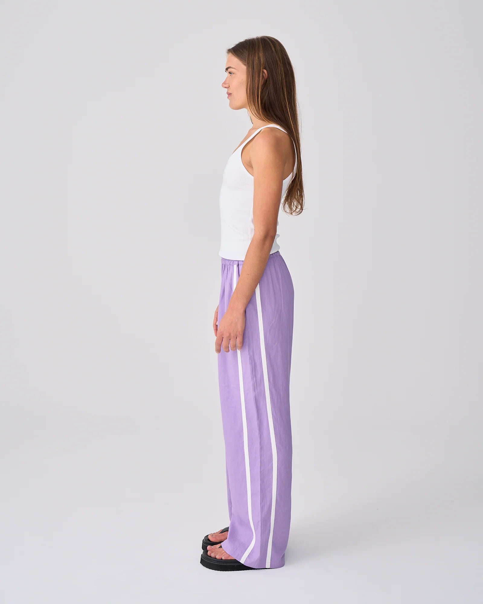 Racer Pant - Lilac