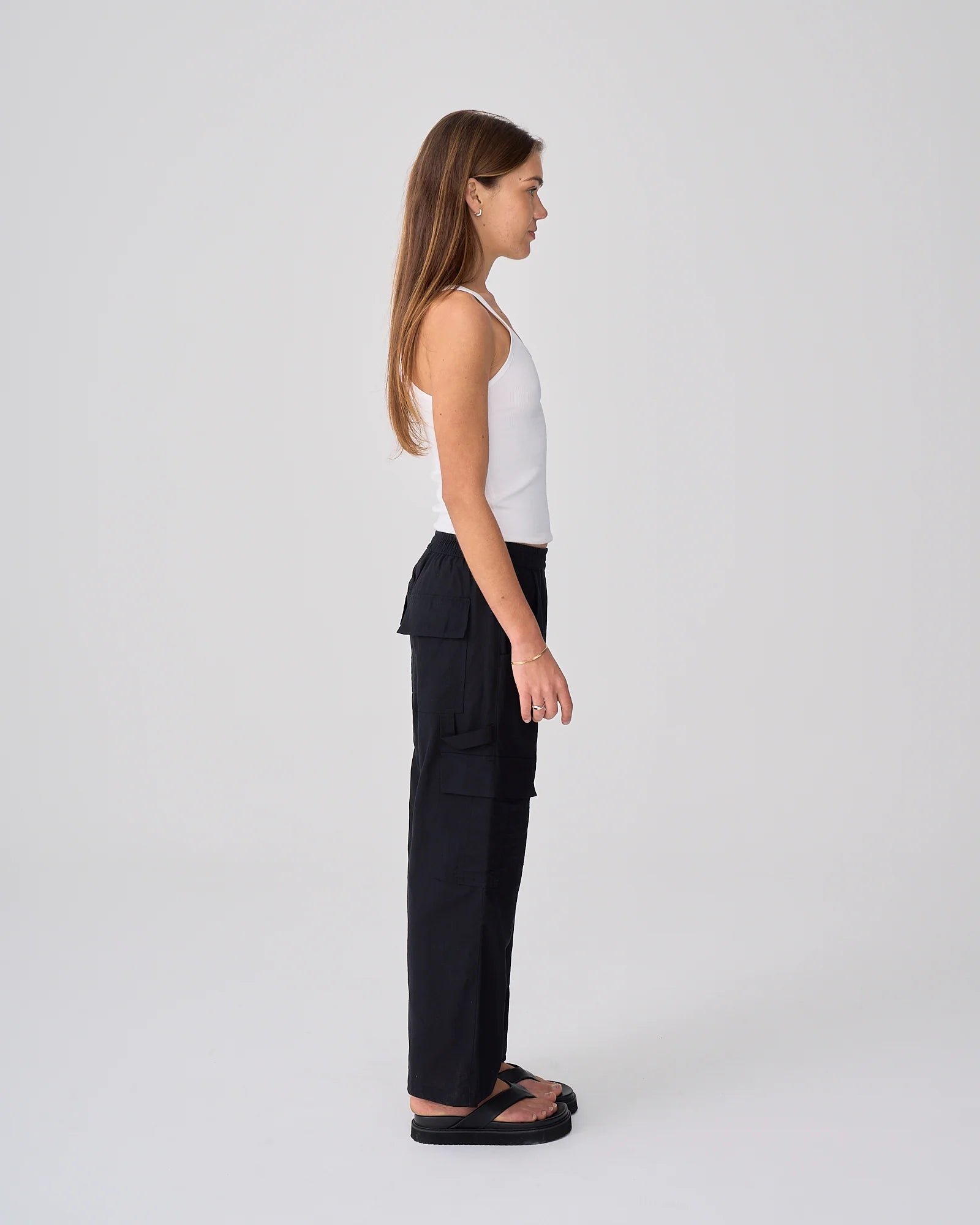 Basics Ribbed Singlet