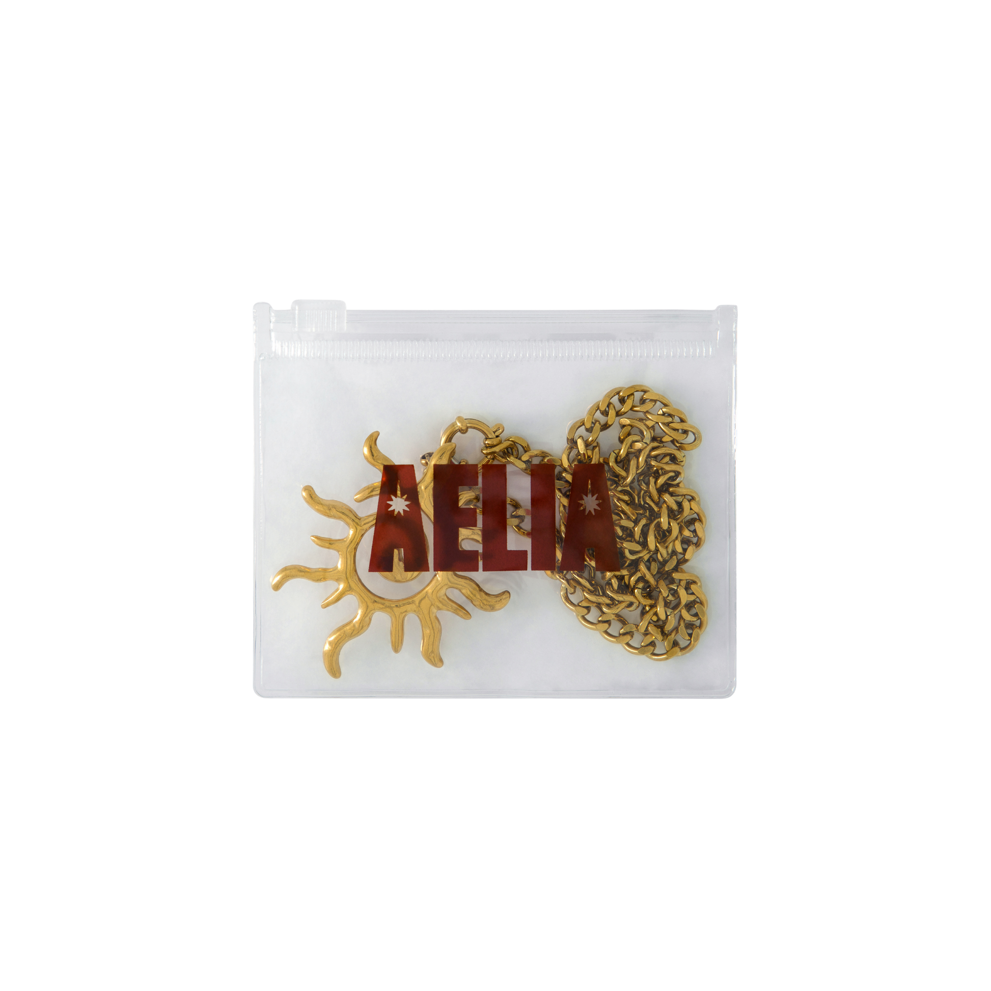 Sol Spiral Chain Necklace